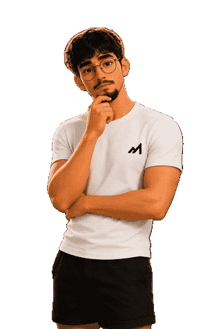 Basam con gafas, analizando una respuesta con inteligencia artificial